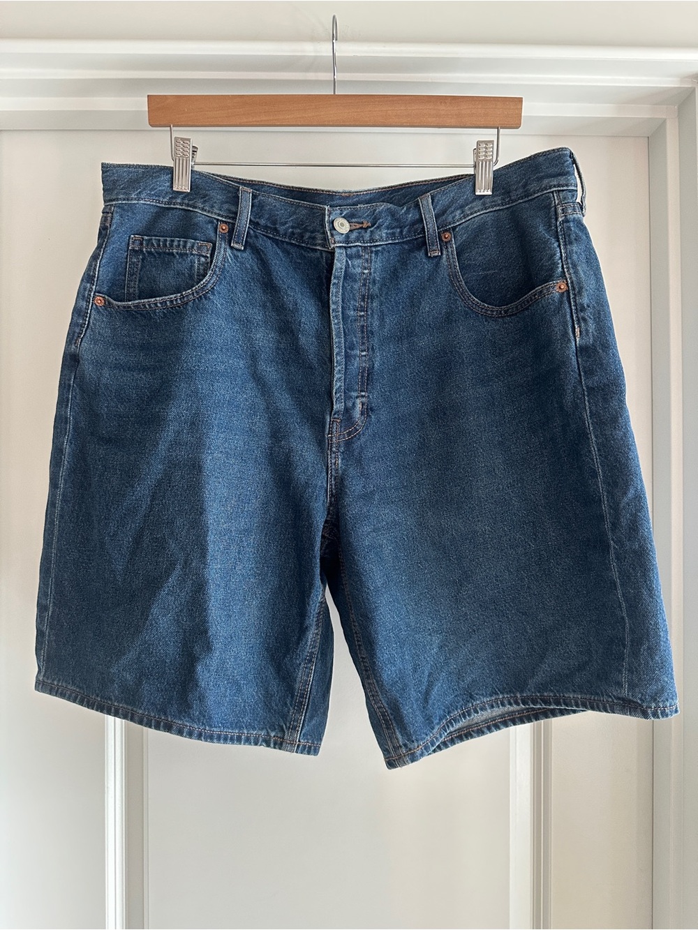 Old Navy Mid-rise Baggy Denim Shorts